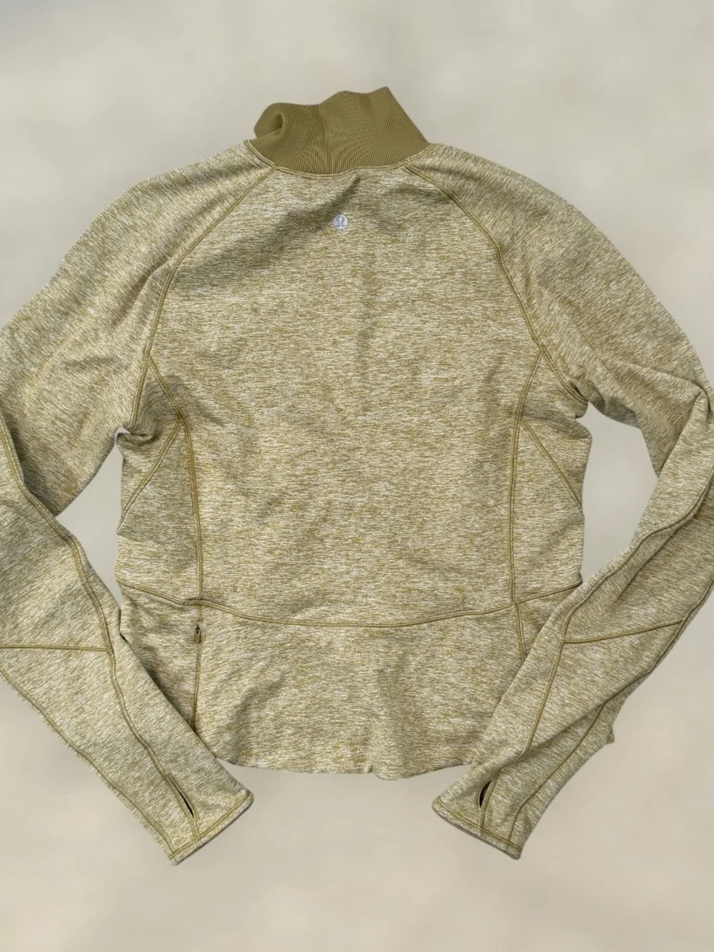 ILululemon Always Alert 1/2 Zip Heathered Grape Leaf
